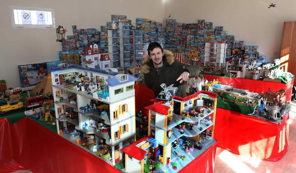 cantidad de ventas Dardos Lejos Ribas de Campos, un pueblo entregado a los Playmobil - Tribuna de Burgos.